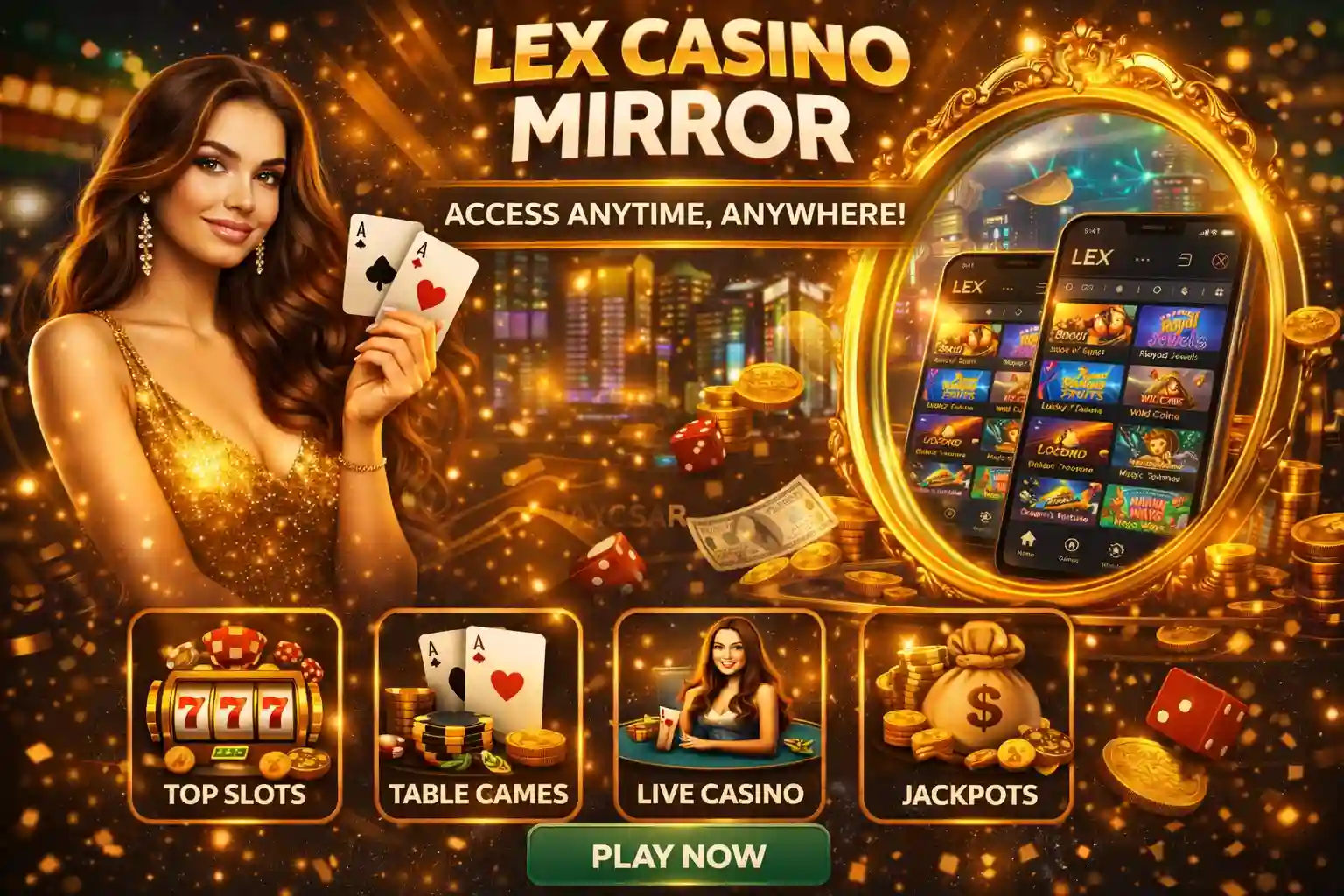 Lex Casino Mirror – veidrodinis kazino puslapis nenutrūkstamam žaidimui, lošimo automatams ir saugiam internetiniam žaidimui bet kada